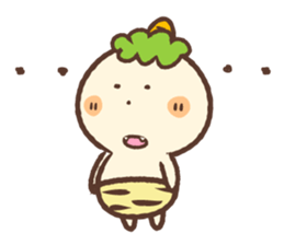 Cheerful ONI Kid sticker #861949