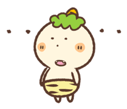 Cheerful ONI Kid sticker #861949