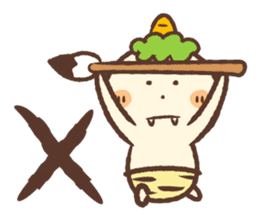 Cheerful ONI Kid sticker #861952