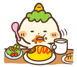 Cheerful ONI Kid sticker #861953