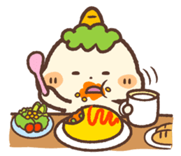 Cheerful ONI Kid sticker #861953