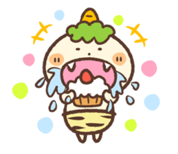 Cheerful ONI Kid sticker #861955