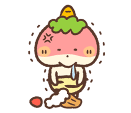 Cheerful ONI Kid sticker #861956