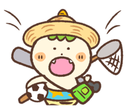 Cheerful ONI Kid sticker #861957