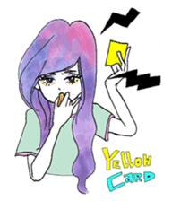 Everyone loves Mel the devilish cutey sticker #862241