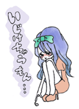 Everyone loves Mel the devilish cutey sticker #862242