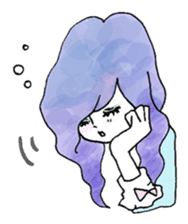 Everyone loves Mel the devilish cutey sticker #862244