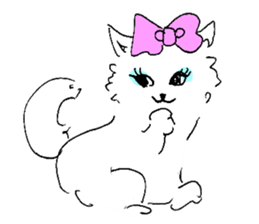 Everyone loves Mel the devilish cutey sticker #862246