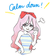 Everyone loves Mel the devilish cutey sticker #862247