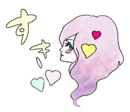 Everyone loves Mel the devilish cutey sticker #862259