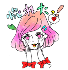 Everyone loves Mel the devilish cutey sticker #862268