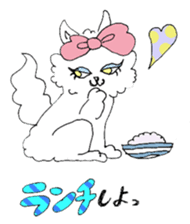 Everyone loves Mel the devilish cutey sticker #862273