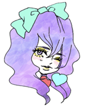 Everyone loves Mel the devilish cutey sticker #862278