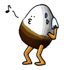 Egg Leg-Check Benedict sticker #862320