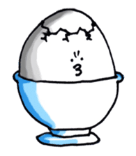 Egg Leg-Check Benedict sticker #862321