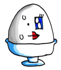 Egg Leg-Check Benedict sticker #862335