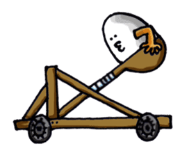 Egg Leg-Check Benedict sticker #862342