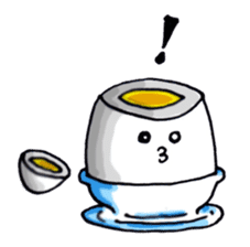 Egg Leg-Check Benedict sticker #862343