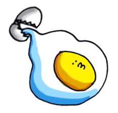 Egg Leg-Check Benedict sticker #862344
