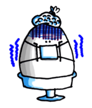 Egg Leg-Check Benedict sticker #862354