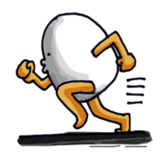 Egg Leg-Check Benedict sticker #862357
