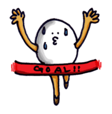 Egg Leg-Check Benedict sticker #862358