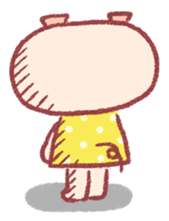 Cute pig sticker #862669
