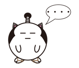 Samurai cat for japanese sticker #863076