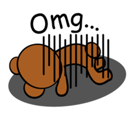 St@Nth warudakuma sticker #863206