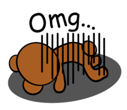 St@Nth warudakuma sticker #863206