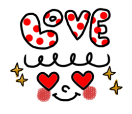 KAWAII Emoticon Sticker sticker #863242