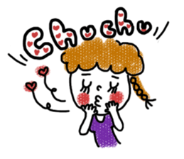 KAWAII Emoticon Sticker sticker #863252