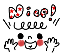 KAWAII Emoticon Sticker sticker #863268