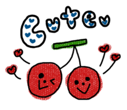 KAWAII Emoticon Sticker sticker #863275