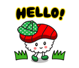 SUSHI BOY & SUSHI GIRL (English version) sticker #863439