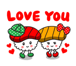 SUSHI BOY & SUSHI GIRL (English version) sticker #863440