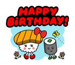 SUSHI BOY & SUSHI GIRL (English version) sticker #863442