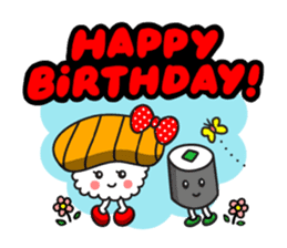 SUSHI BOY & SUSHI GIRL (English version) sticker #863442