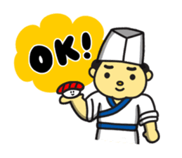 SUSHI BOY & SUSHI GIRL (English version) sticker #863446