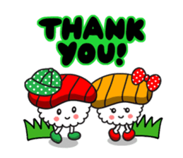 SUSHI BOY & SUSHI GIRL (English version) sticker #863449