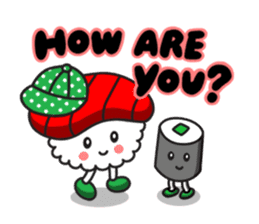 SUSHI BOY & SUSHI GIRL (English version) sticker #863452