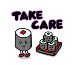 SUSHI BOY & SUSHI GIRL (English version) sticker #863459
