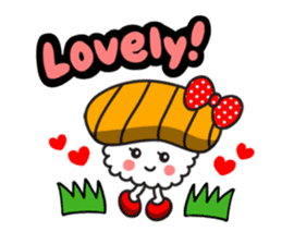 SUSHI BOY & SUSHI GIRL (English version) sticker #863465