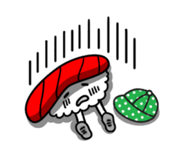 SUSHI BOY & SUSHI GIRL (English version) sticker #863470