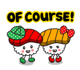 SUSHI BOY & SUSHI GIRL (English version) sticker #863474