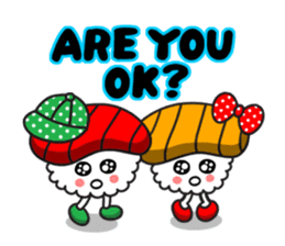 SUSHI BOY & SUSHI GIRL (English version) sticker #863478