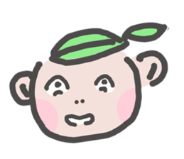 kuso face sticker #864410