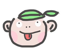 kuso face sticker #864422