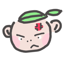 kuso face sticker #864427