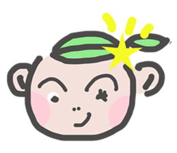 kuso face sticker #864434